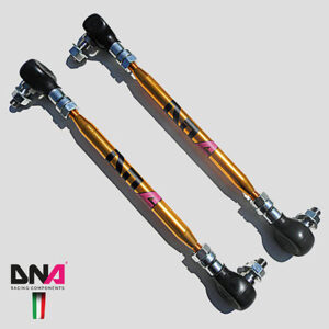 DNA RACING - KIT BIELLETTE TIRANTI BARRA ANTIROLLIO ANTERIORE - MINI R50, R52, R53, R55, R56, R57, R58, R59