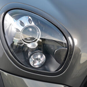 RSIC6 - CORNICI FANALI ANTERIORI IN CARBONIO - MINI R60, R61