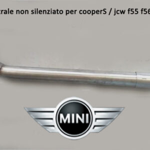 MINI - TUBO TUBAZIONE CENTRALE NON SILENZIATO - MINI COOPERS, JCW SERIE F 2014 >