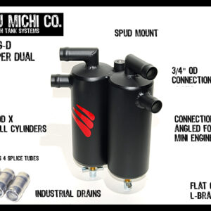SAIKOU MICHI - OCC OIL - CATCH CAN - VASCHETTA RECUPERO VAPORI OLIO MOTORI N14