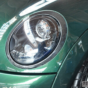 RSIC6 - CORNICI FARI ANTERIORI IN CARBONIO - MINI R55, R56, R57, R58, R59