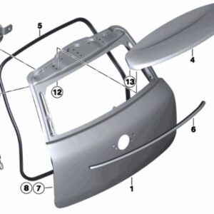 MINI - ALETTONE POSTERIORE COOPER S - MINI R60, R61