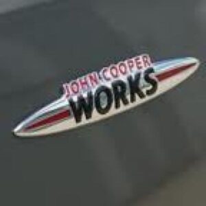 MINI - BADGE JOHN COOPER WORKS JCW