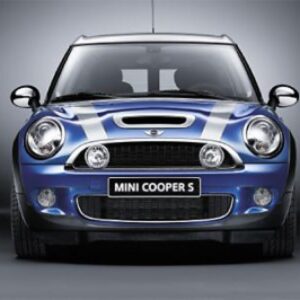 MINI - BONNET STRIPES COLORE SILVER - MINI R55, R56, R57, R58, R59