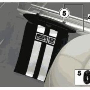 MINI - BORSA PER RAIL CENTRALE - MINI R60