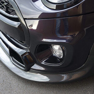 RSIC6 - FRONT LIP BAFFO ANTERIORE INFERIORE IN CARBONIO - MINI SERIE F 2014 >