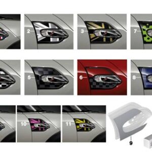 MINI - SIDE SCUTTLES ESTERNE IN VARIE COLORAZIONI - MINI SERIE F 2014 >