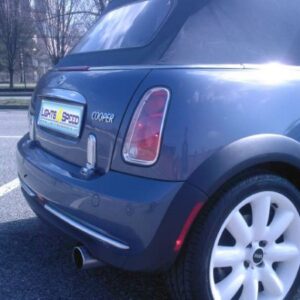 MINI - PLACCHE COPERTURE PER CERNIERE POSTERIORI BAGAGLIAIO - MINI R52