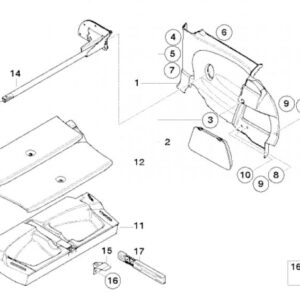 MINI - PANCA RIMOZIONE SEDILI POSTERIORI GP - MINI R53