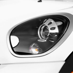 MINI - CORNICI FANALI FANALE NERE ANTRACITE DEL KIT BLACK LINE - MINI R61