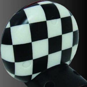 MINI - COVER CONTAGIRI CHECKERED - MINI R55, R56, R57, R58, R59, R60, R61