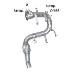 RAGAZZON - DOWNPIPE SCATALIZZATO - MINI LCI R55, R56, R57, R58, R59