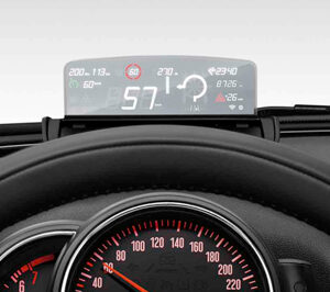 MINI - HEAD-UP DISPLAY SCREEN