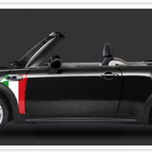 GRAFICA - FIANCHETTI LATERALI BANDIERA ITALIA ART F004