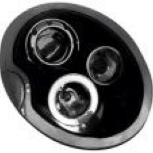MINI - FANALI ANTERIORI ANGEL EYES BLACK