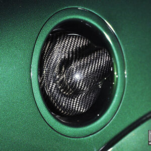 RSIC6 - COPERTURA TAPPO SERBATORIO BENZINA IN CARBONIO MODELLO COOPER S