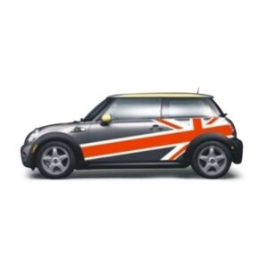 MINI - GRAFICA LATERALE UNION JACK - MINI R50, R52, R53, R56, R56, R58, R59