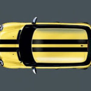 MINI - SPORT STRIPES NERO LUCIDO - MINI R56