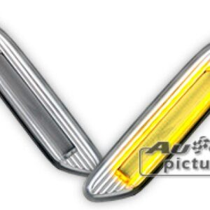 LED - GEMME LATERALI A SFONDO CHROME