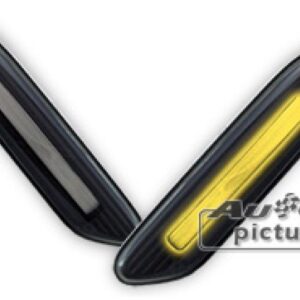 LED - GEMME LATERALI A SFONDO NERO