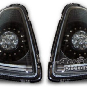 FANALI POSTERIORI A LED NERI - MINI R55, R56, R57, R58, R59