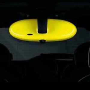 MINI - CALOTTA COVER MASCHERINA RETROVISORE INTERNO LEMON YELLOW