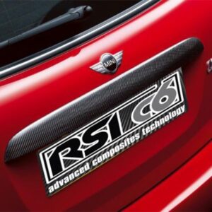 RSIC6 - LISTELLO MANIGLIONE BAGAGLIAIO IN CARBONIO - MINI R50, R52, R53