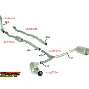 RAGAZZON - LINEA COMPLETA - MINI R55 COOPER S, JCW
