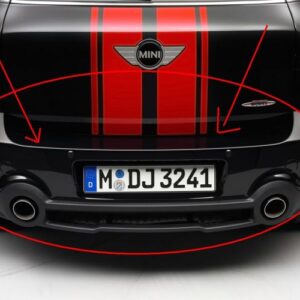 MINI - PARAURTI POSTERIORE JCW - MINI R60, R61