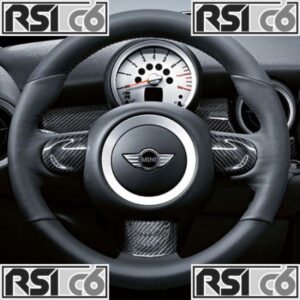 RSIC6 - PLACCHE VOLANTE IN CARBONIO PER VOLANTE SENZA MULTIFUNZIONE