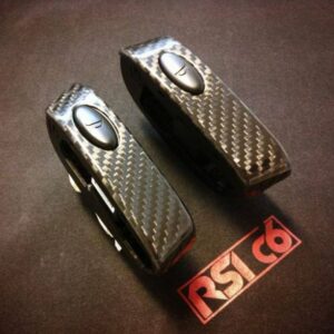 RSIC6 - PLACCHE PLACCHETTE VOLANTE 2 RAZZE IN CARBONIO - MINI R50, R52, R53