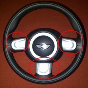 MINI - PLACCHE LATERALI + PLACCA CENTRALE VOLANTE 3 RAZZE MINI SERIE R55, R56, R57, R58, R59, R60, R61