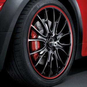 MINI - CERCHIO R113 CROSS SPOKE RED PIN STRIPES