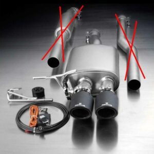 REMUS - TERMINALE DI SCARICO AXLE BACK SISTEM - MINI COOPERC S F55, F56