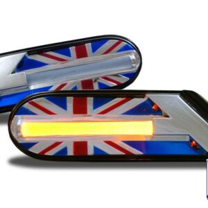 LED - SIDE SCUTTLES GEMME LATERALI INDICATORI LATERALI UNION JACK