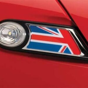 MINI - SIDE SCUTTLES UNION JACK + SUPPORTI - MINI R55, R56, R57, R58, R59