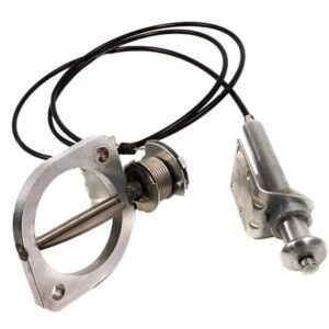 SCARICO - VALVOLA SILENZIATORE MECCANICA A CAVO ø60mm